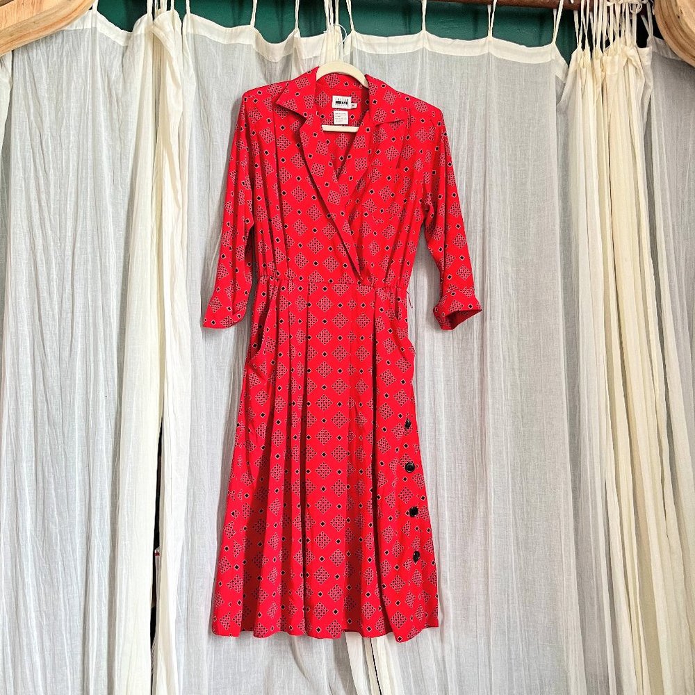 Vintage Midi Dress